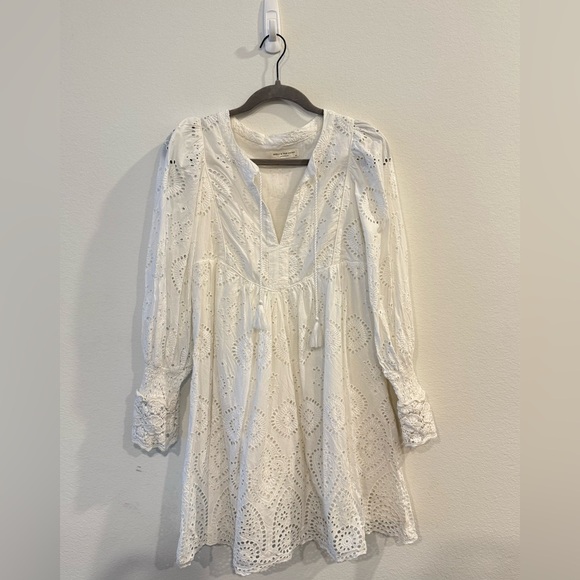 Spell Dylan Smock Dress - White - Picture 3 of 7